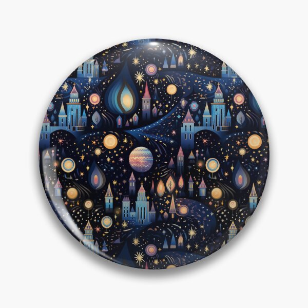 Item preview, Celestial Yuletide Adventure: Starry Memphis Christmas Sky designed and sold by Moisky Patterns.