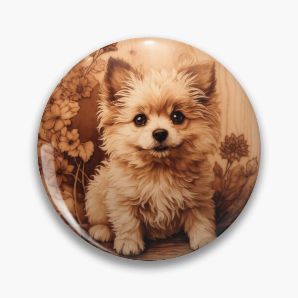 Item preview, Pomapoo: The Vibrant Energy of Wood (Pyro Pets Art - 128) designed and sold by pyropetsart.