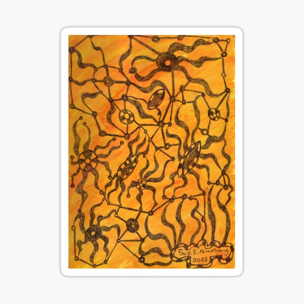 Item preview, Upside Down (Orange) designed and sold by Sue E. Armstrong.