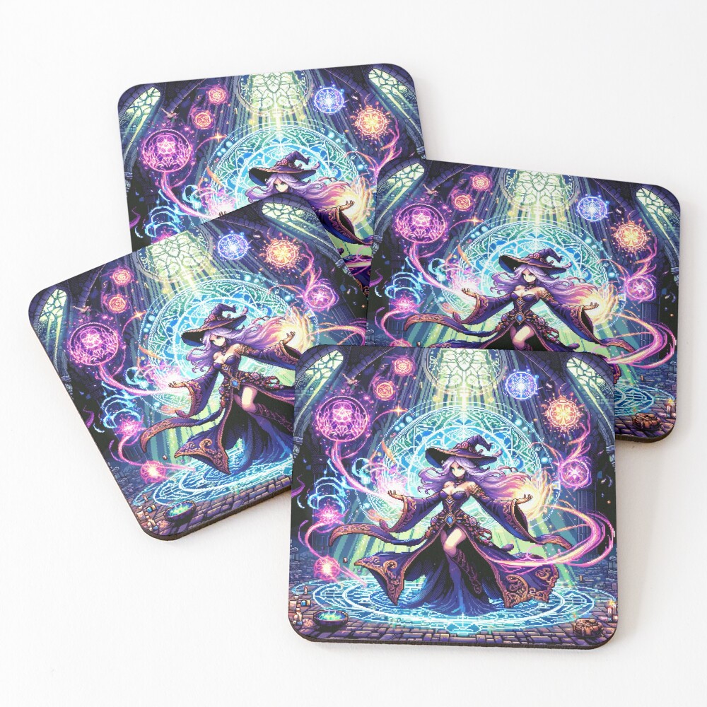 Item preview, Coasters (Set of 4) designed and sold by janarspixels.