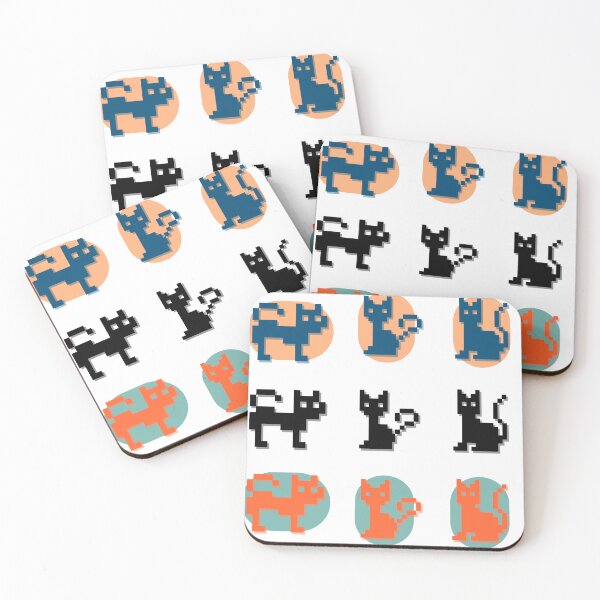 Item preview, Cute bit cat - Pixel Cat collection - pack set designed and sold by Ilustre Victoria.