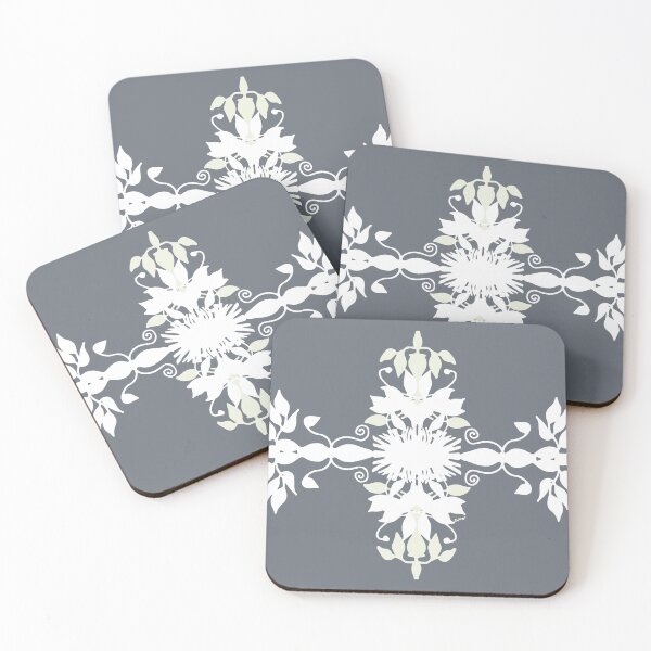 Item preview, Bohemian leaves and vine symmetry designed and sold by Ldydesign.