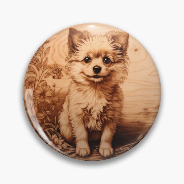 Item preview, Pomapoo: The Vibrant Energy of Wood (Pyro Pets Art - 129) designed and sold by pyropetsart.