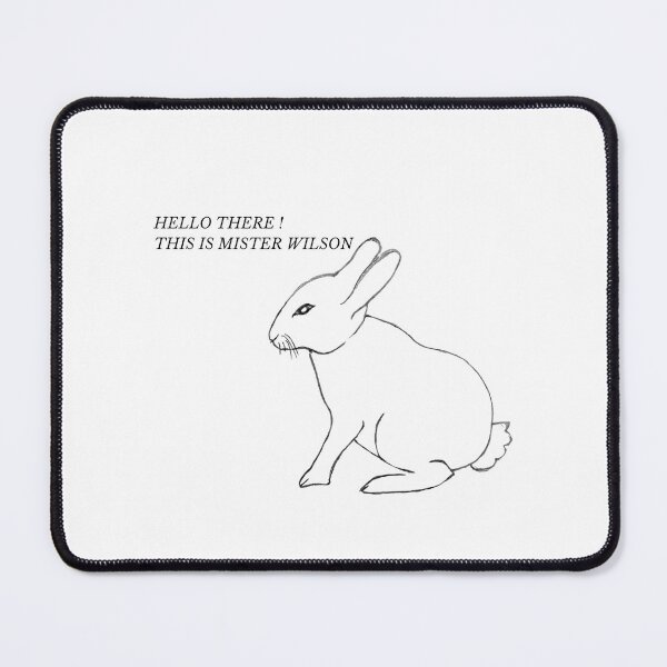Item preview, MISTER WILSON THE RABBIT  designed and sold by AliceOfficial.