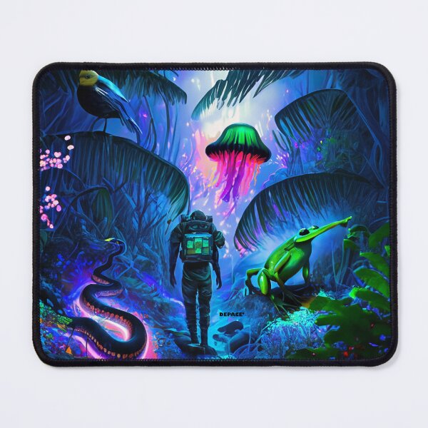 Item preview, Martian Jungle Scene by dePace'.png designed and sold by mrpropcake.