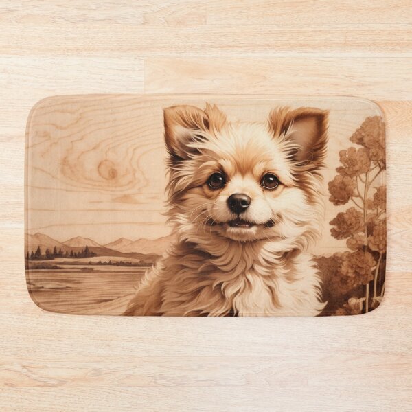 Item preview, Pomapoo: The Vibrant Energy of Wood (Pyro Pets Art - 131) designed and sold by pyropetsart.