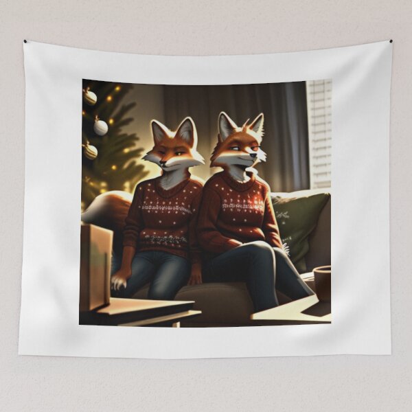 Artikelvorschau, Weihnachten von Fox Twin entworfen und verkauft von TranceFox.