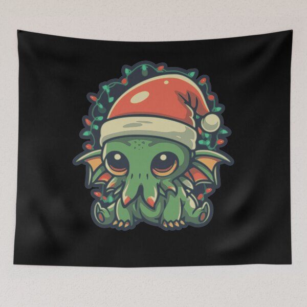 Item preview, Chibi Christmas Cthulhu designed and sold by InfinityTone.