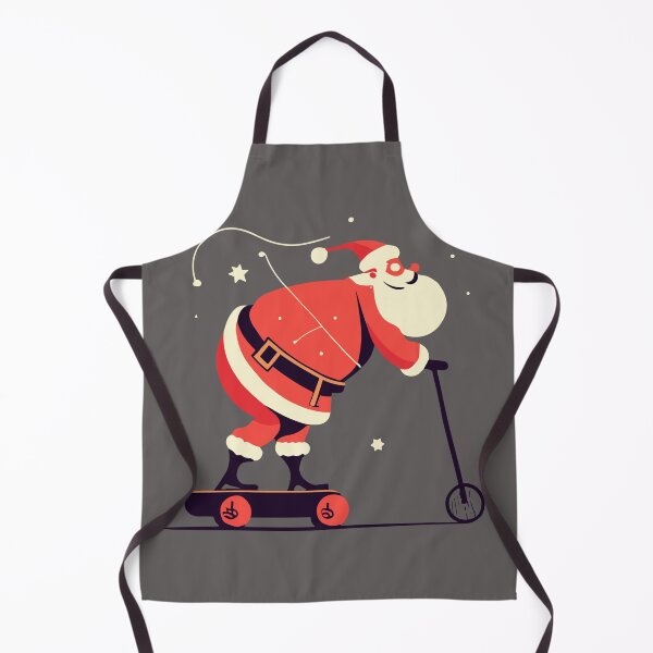 Item preview, Scooter Santa Claus Artwork designed and sold by Collision19.