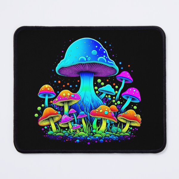 Item preview, Psychedelic Magical Mushrooms and Toadstools  designed and sold by PugD.