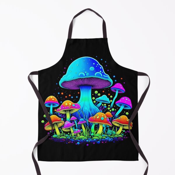 Item preview, Psychedelic Magical Mushrooms and Toadstools designed and sold by PugD.