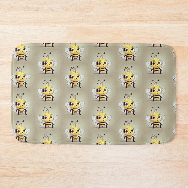 Item preview, Cute bee doing a squat designed and sold by CharlieEd123.