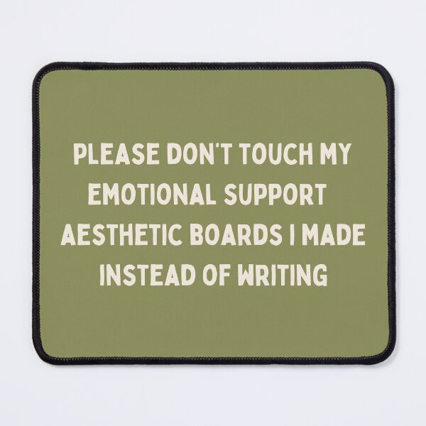 Item preview, Emotional Support Aesthetic Boards designed and sold by careofjacks.