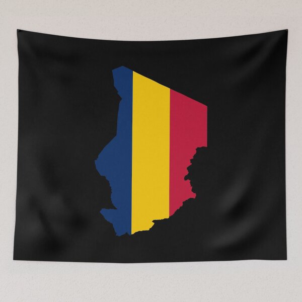Item preview, Chad Map designed and sold by feether-store.