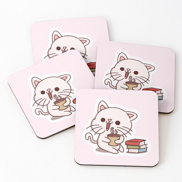 Item preview, Cute Chibi Coffee Cat designed and sold by Buzzworthy Threads.