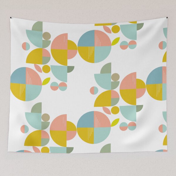 Item preview, Exploring geometric symmetry in harmonious abstract art designed and sold by vicempe.