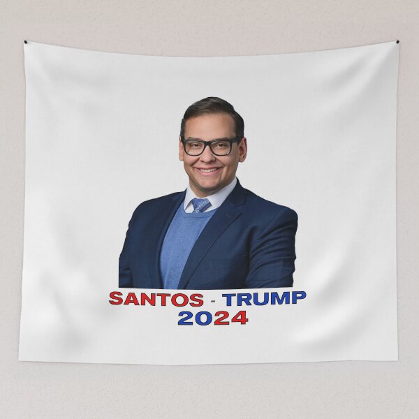 Item preview, George Santos for President -  2024 election Make America triggered again designed and sold by RuRebels.