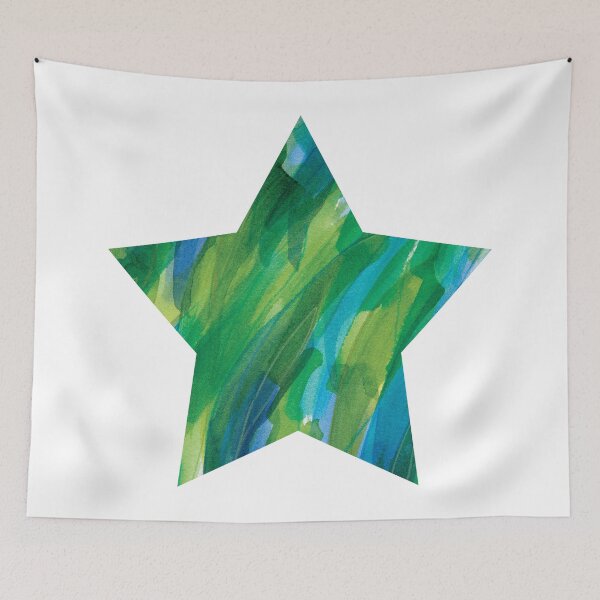 Item preview, Sea Glass Waterfall Star designed and sold by Alexandria Levin.