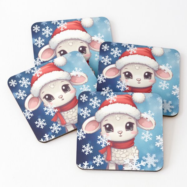 Item preview, X-mas sheep snowflakes designed and sold by Marthers.