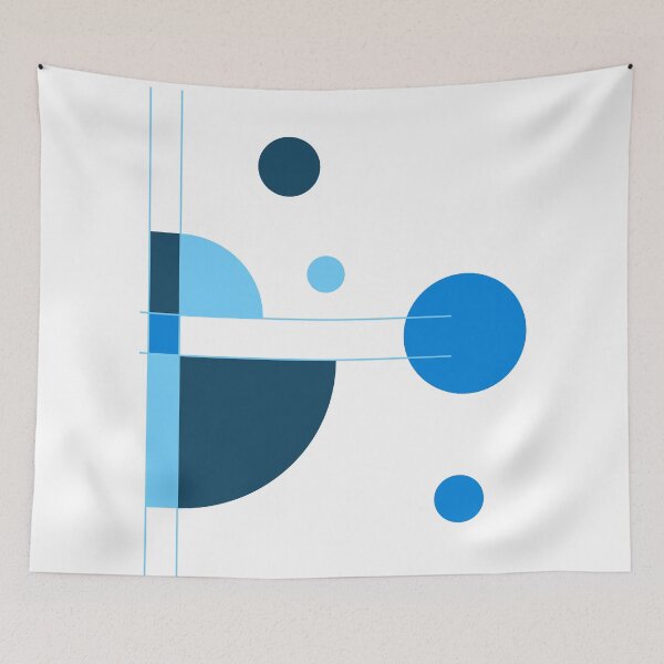 Item preview, Exploring geometric symmetry in harmonious abstract art designed and sold by vicempe.