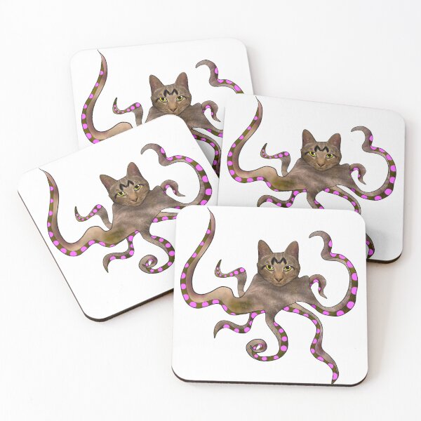Item preview, OctoCat Kelvin, the octopus cat designed and sold by travelertime.