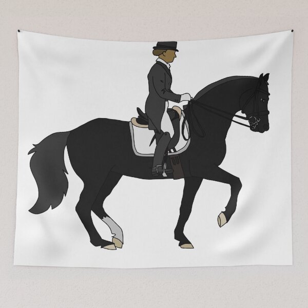 Item preview, Dressage Horse designed and sold by Abby Art Studio.