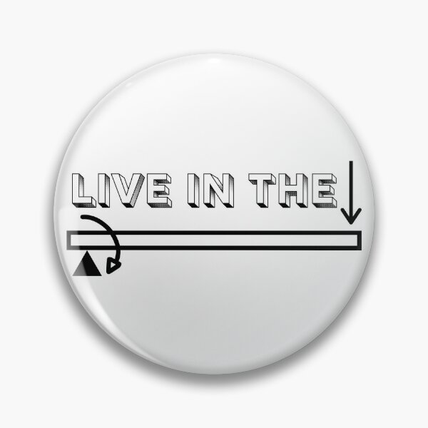 Item preview, live in the moment (black, bold, transparent background) designed and sold by APatrick15.