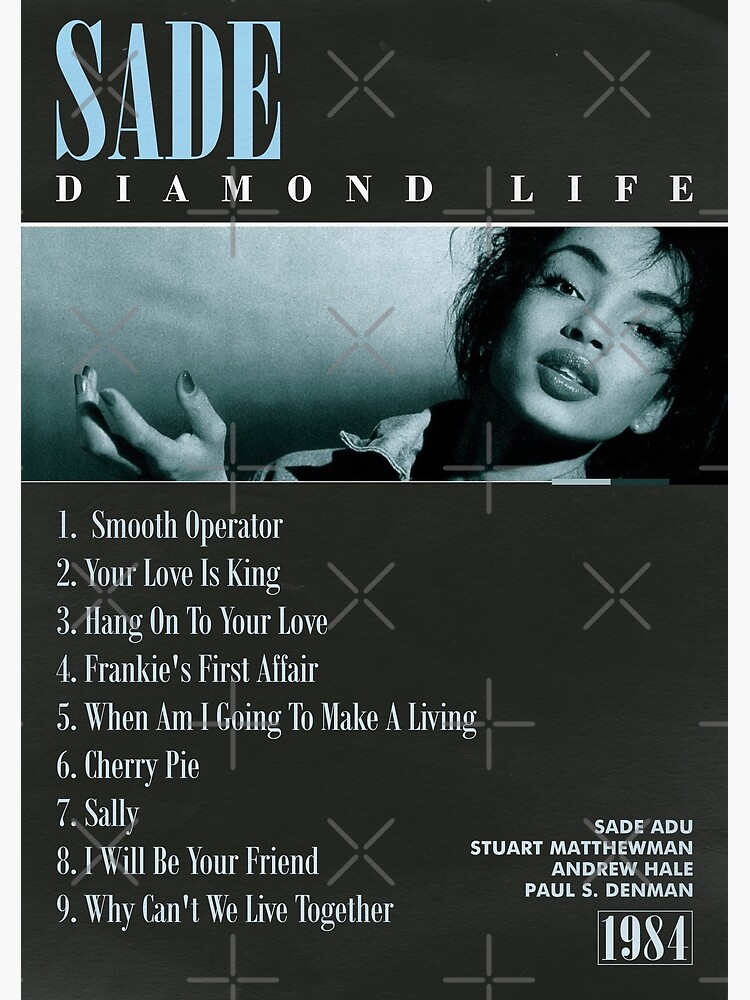 SADE DIAMOND LIFE ビンテージポスター - メルカリ