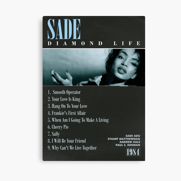 Artikel-Vorschau von Sade - Diamond Life | Albumkarte, designt und verkauft von theoralcollage.