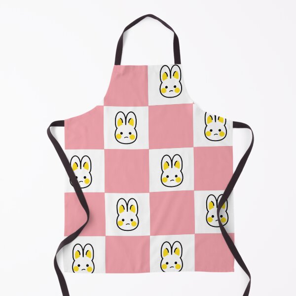 Item preview, Cute bunny checkered square pattern designed and sold by fluffyfamcraft.