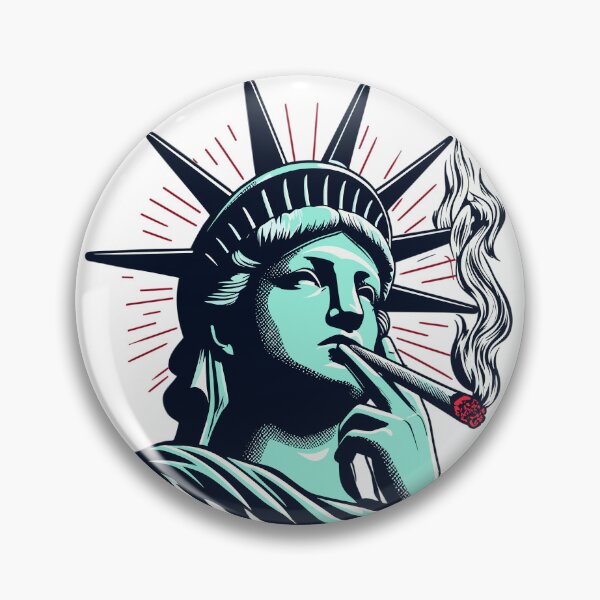 Item preview, Liberty's Chill Pill - streetArt Design designed and sold by LoFi-OG.