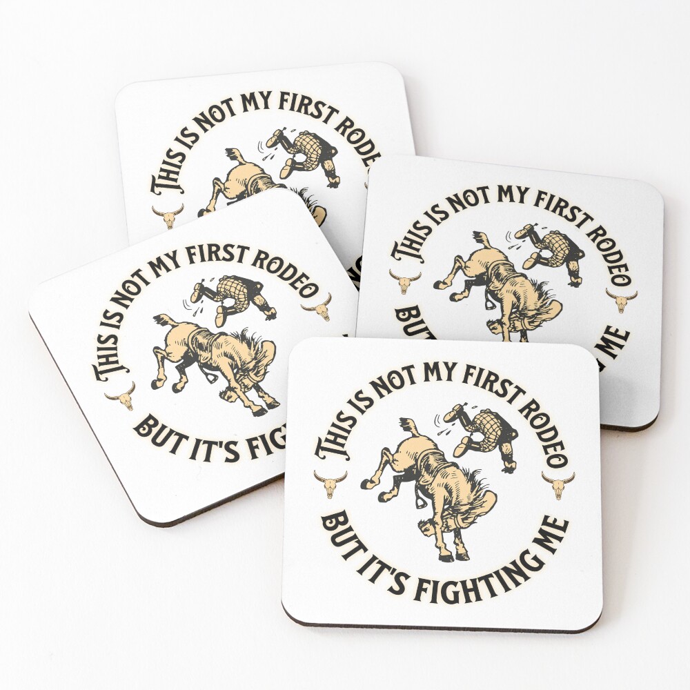 Item preview, Coasters (Set of 4) designed and sold by BadAttitudeTees.