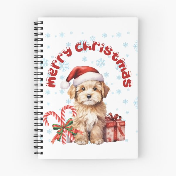 Item preview, Cute Christmas Puppy Print/ Cute Christmas Puppy Apron/ Christmas Golden Retriever Gifts designed and sold by KingdomKubs.