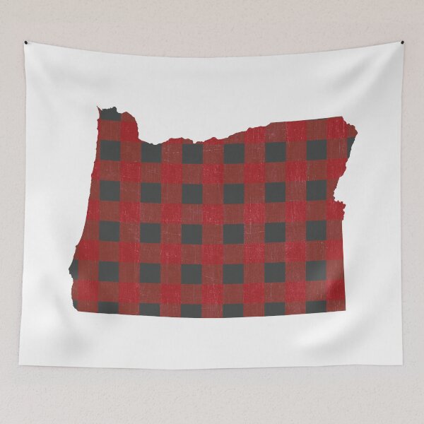 Item preview, Oregon Plaid in Red designed and sold by Maren Misner.
