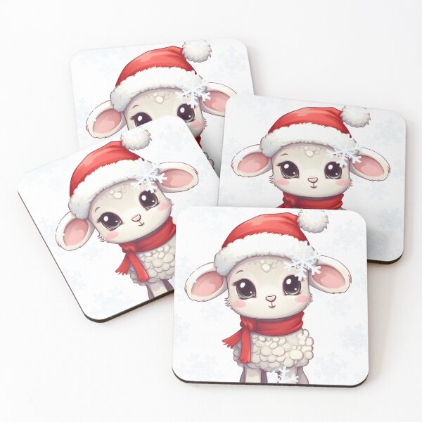 Item preview, X-mas sheep snowflakes transparent designed and sold by Marthers.