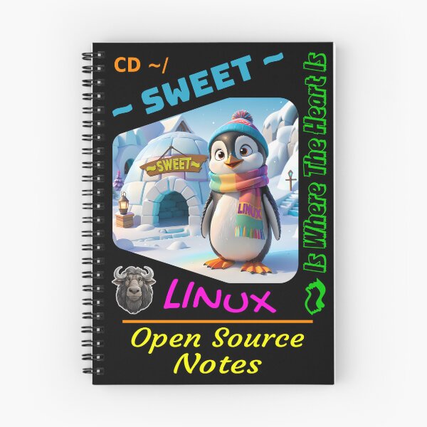 Item preview, Home Sweet Home - Linux humour - Penguin designed and sold by Image-Caption.