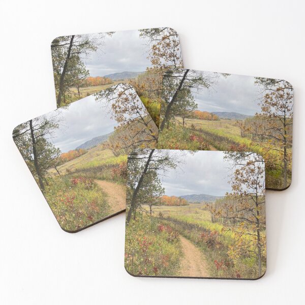 Item preview, Fall Hiking Trail Landscape designed and sold by Bridget Swanson.