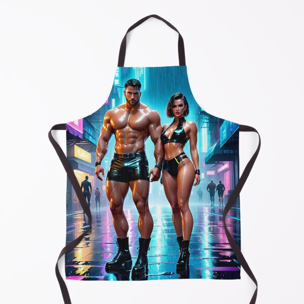 Item preview, Super fit cyber couple designed and sold by Metaverse8.