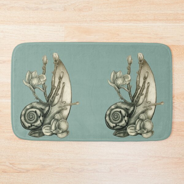 Item preview, Snail and magnolia flowers designed and sold by KnowingWonder.