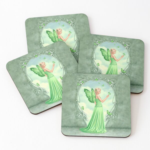 Item preview, Peridot Birthstone Fairy designed and sold by silverstars.