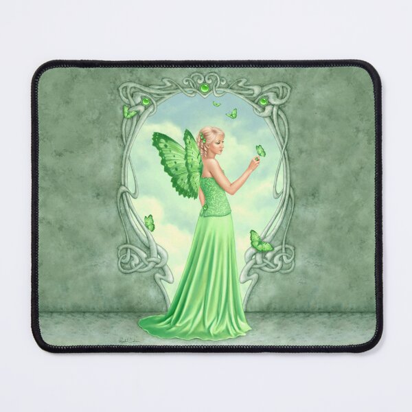 Item preview, Peridot Birthstone Fairy designed and sold by silverstars.