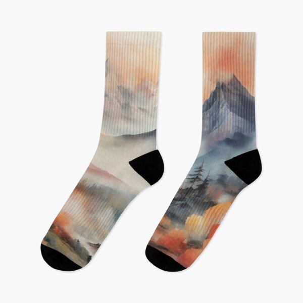 Item preview, Forest Mist Landscape  designed and sold by SuraSu.