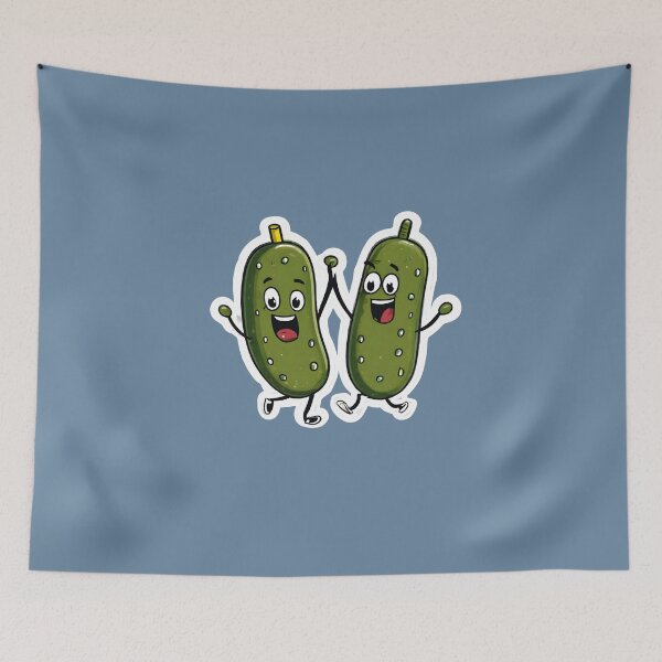 Item preview, Pickle Dance Party designed and sold by cozyvintage.