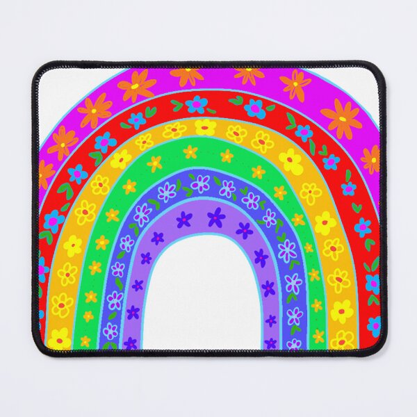 Item preview, rainbow flowers designed and sold by annesblueart.