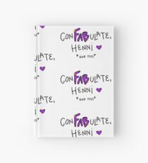 conFABulate, HENNIIIIII Hardcover Journal