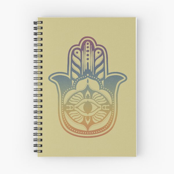 Item preview, Hamsa Lava - Gold + Rainbow Sunset designed and sold by Irene Estelle.
