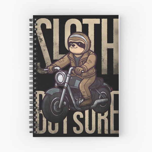 Item preview, Biker sloth drive a motorcycle, Riding motorbike. designed and sold by kongkorakrich.