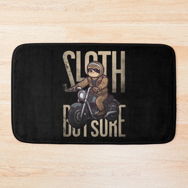 Item preview, Biker sloth drive a motorcycle, Riding motorbike. designed and sold by kongkorakrich.