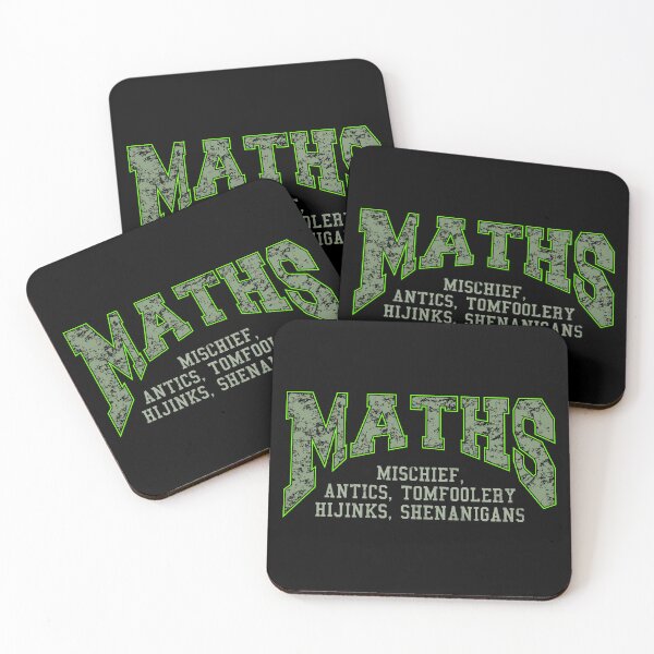 Item preview, MATHS - Mischief, Antics, Tomfoolery, Hijinks, Shenanigans designed and sold by Pinnacle of Decadence.