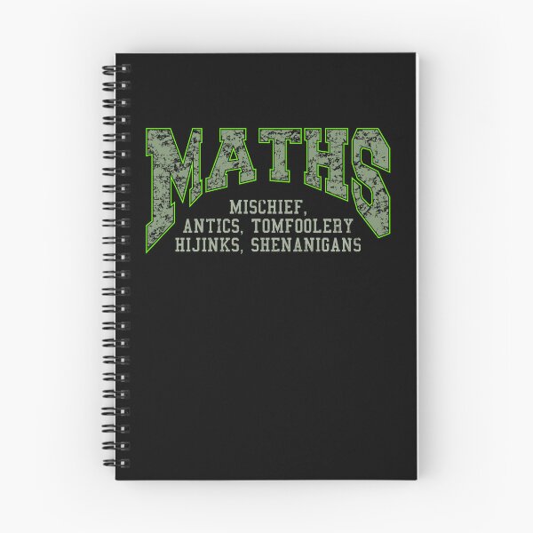 Item preview, MATHS - Mischief, Antics, Tomfoolery, Hijinks, Shenanigans designed and sold by Pinnacle of Decadence.